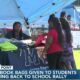 Moss Point School District gives away 800 bookbags in back to school rally