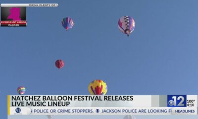 Natchez Balloon Festival releases live music lineup