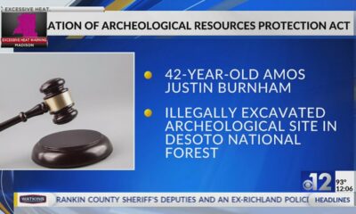 Richton man pleads guilty to unlawful excavation of archeological site