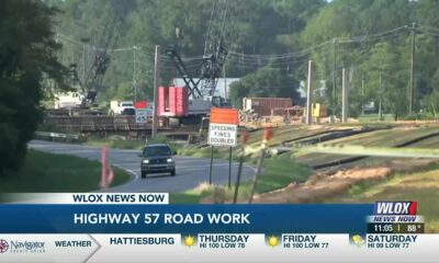 Road work at Highway 57 already underway