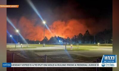 Buccaneer State Park campground closed after marsh fire