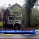 Crews removing toppled trees in Oxford