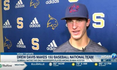 Sumrall’s Drew Davis the only Mississippian on USA Baseball 15U National Team