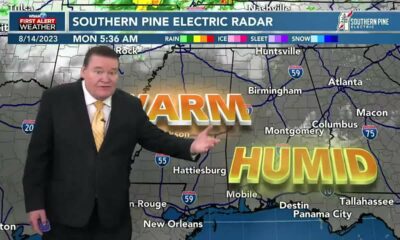 8/14 - Rex's Monday Morning Forecast