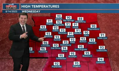 Patrick's Monday PM Forecast 8/14