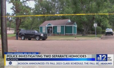 Jackson police investigate two separate homicides