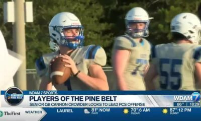 Players of the Pine Belt: PCS senior QB Cannon Crowder