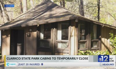 Clarkco State Park cabins to temporarily close