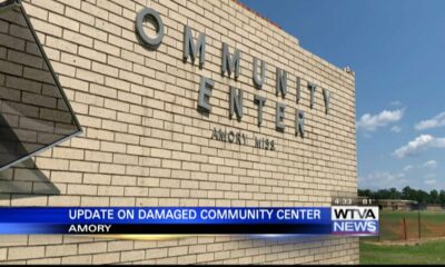 Amory mayor provides update on damaged community center