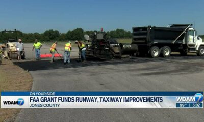 FAA grant funds runway, taxiway improvements