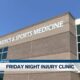 Friday night injury clinic