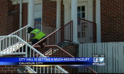 Much-needed makeover for City Hall underway in Calhoun City