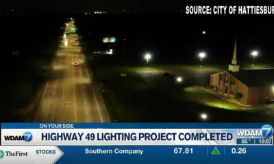 Highway 49 lighting project completed