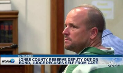 Jones County reserve deputy out on bond, judge recuses self from case