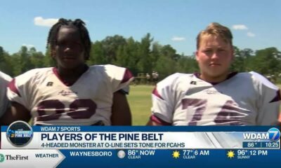 Players of the Pine Belt: FCAHS offensive line