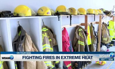 Fighting fires in extreme heat