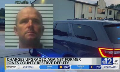 Charges upgraded against former Jones County reserve deputy