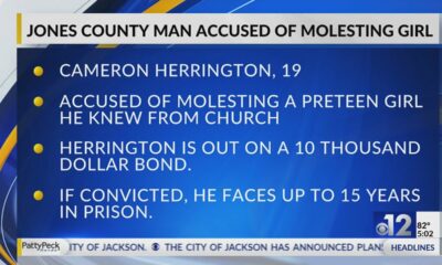 Jones County man accused of molesting girl