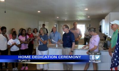 Northeast Mississippi Habitat for Humanity hosted home dedication ceremony