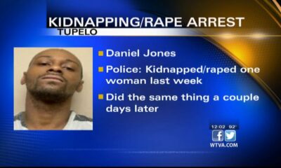 Tupelo man accused of kidnapping, raping women