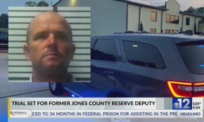 Trial set for former Jones County reserve deputy