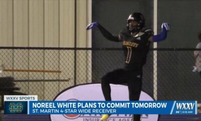 NOREEL WHITE PLANS TO MAKE COMMITMENT TOMORROW