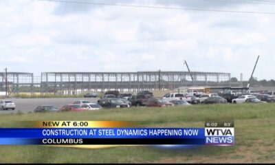 State's largest economic development, Steel Dynamics, is making progress