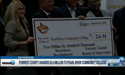 Forrest County awarded $2.6 M to Pearl River Community College