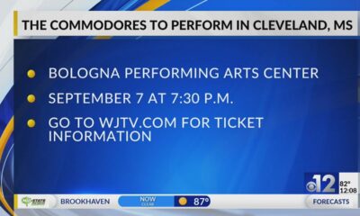 The Commodores to perform in Cleveland, Mississippi