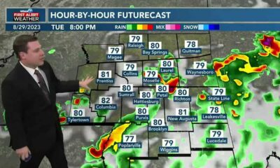 Patrick’s Monday PM Forecast 8/28