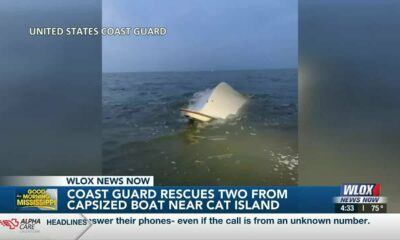 Coast Guard rescues 2 from capsized boat near Cat Island