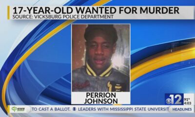 Vicksburg teen wanted for first degree murder