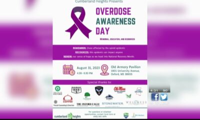 Overdose Awareness Day event set for Aug. 31 in Oxford