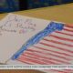 Local students make cards for first responders