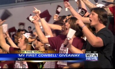 Mississippi State Student Association hosting 'My First Cowbell' giveaway