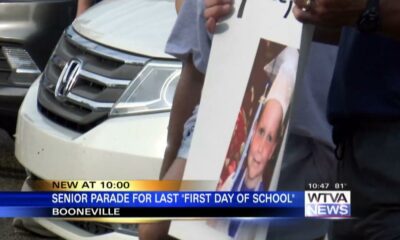 VIDEO: Booneville High School celebrates seniors with parade