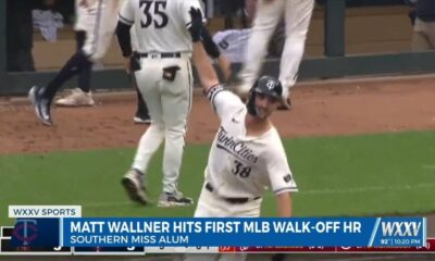 USM alum Matt Wallner smashes first MLB walk-off home run for hometown Twins