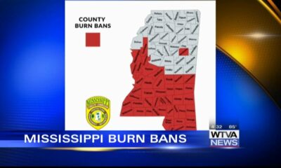 Much of Mississippi remains under burn ban