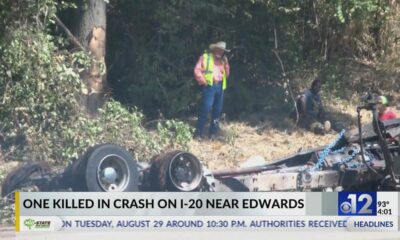 One killed in crash on I-20 near Edwards