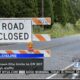 Part of road in Calhoun County now closed