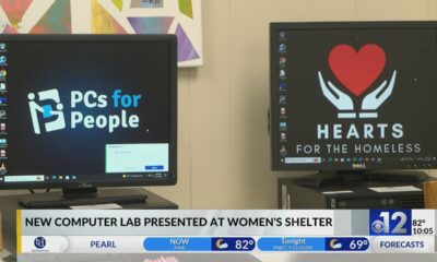 New computer lab presented at women's shelter