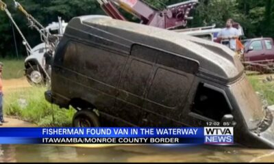 Van pulled from waterway in Itawamba County