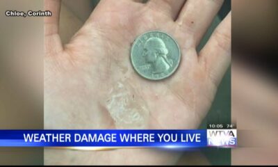 VIDEO: Severe weather sweeps across North Mississippi on Wednesday