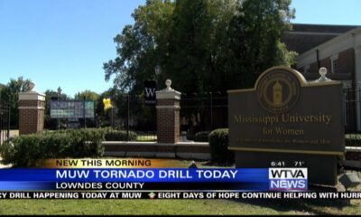 Lowndes County will host tornado drill at MUW Thursday