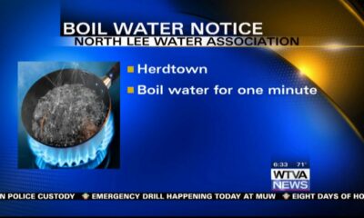 North Lee County Water Association customers under boil water notice