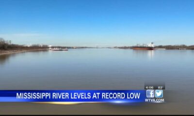 Mississippi River reaches record lows