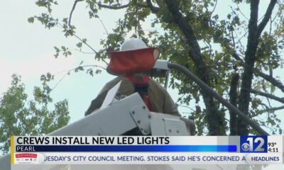 Pearl leaders approve new LED streetlights