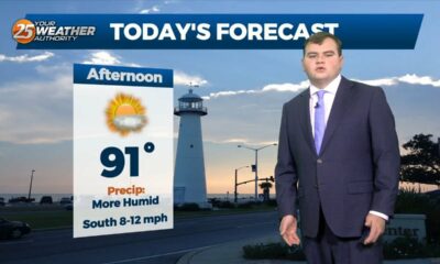 9/11 Chris's "Hot Afternoon" Monday Afternoon Forecast