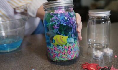 Mom to Mom: Mason Jar Fish Tanks