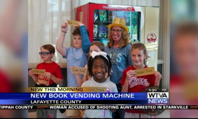 Lafayette County school adds new book vending machine